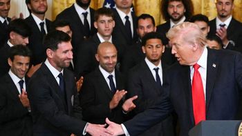 Messi y el plantel de Inter Miami visitaron a Trump en la Casa Blanca