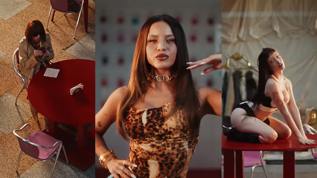 A pura sensualidad, ironía y glamour, Emilia Mernes lanzó su nuevo hit