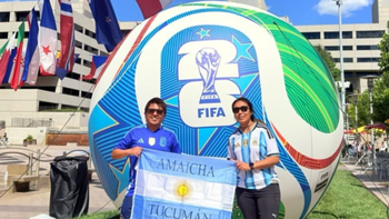 Elena, la primera amaicheña en un mundial: 