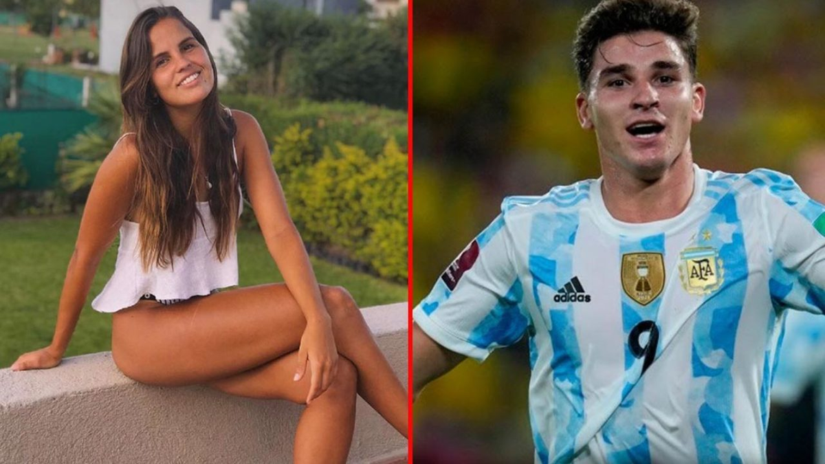 Enojo en las redes sociales por la actitud de la novia de Juli&aacute;n &Aacute;lvarez.