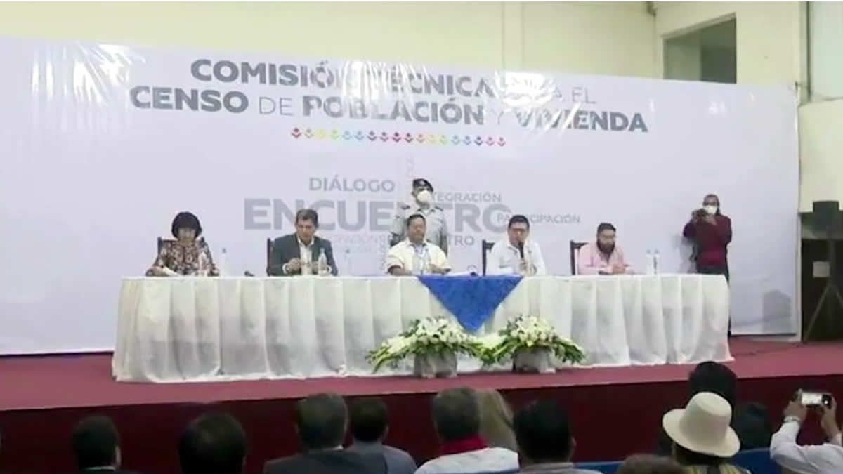 La mesa técnica de Bolivia busca definir la fecha del censo