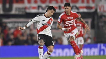 River le gana 1 a 0 a Independiente Santa Fe en el Monumental