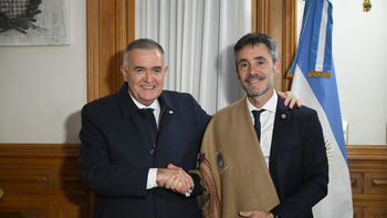 Jaldo recibió a Ignacio Lamothe en el marco de jornadas del CFI