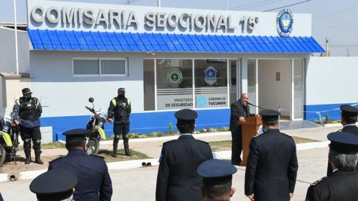 Seguridad: Inauguraron la nueva comisar&iacute;a en Barrio Manantial Sur.