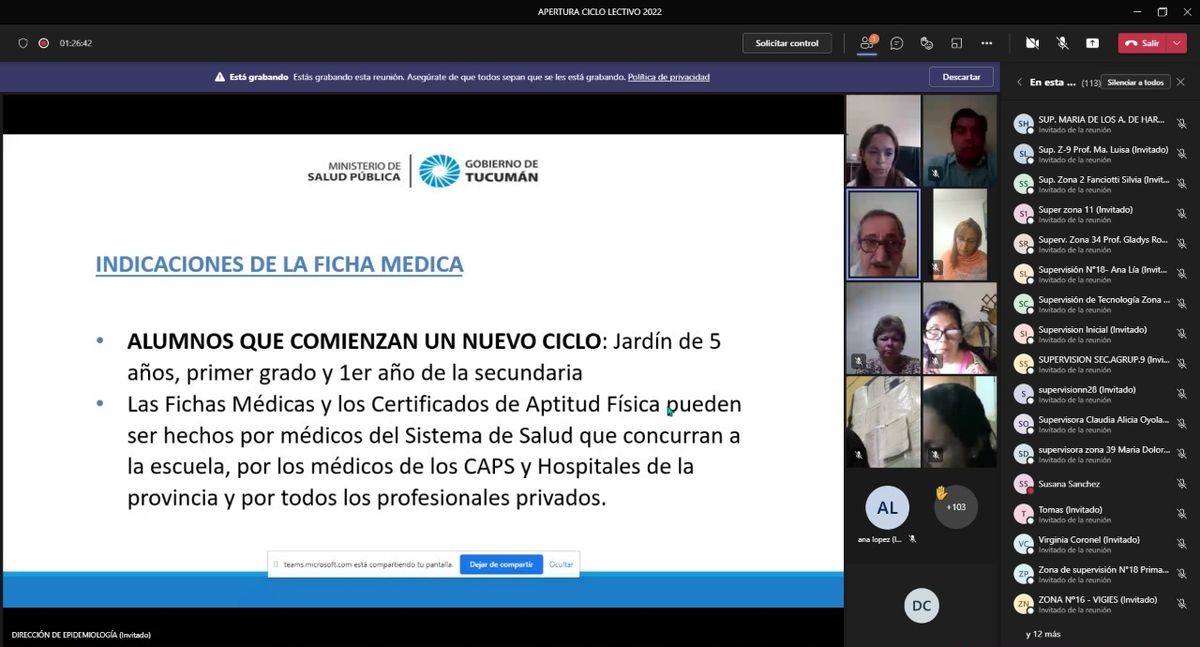 De cara al inicio de clases, capacitaron a supervisoras en protocolos COVID.