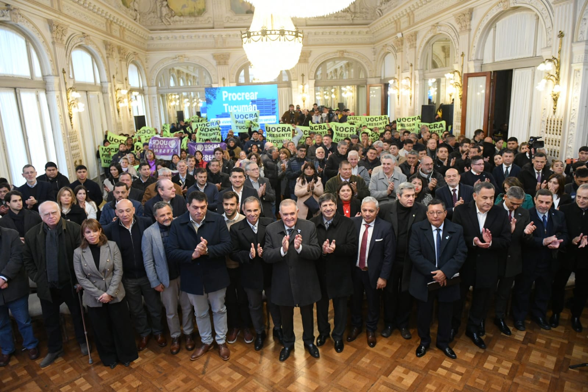 Con una inversión de $80.000 millones, Tucumán pone en marcha el Procrear