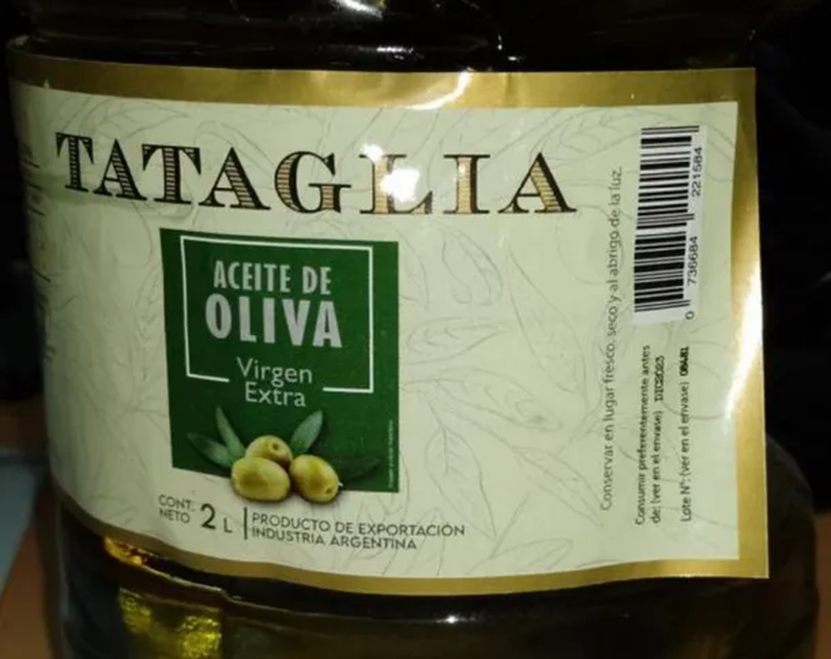 La ANMAT prohibió la venta de un aceite de oliva.