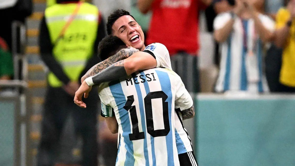 Enzo Fernández a Messi: Una persona con un talento inigualable