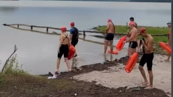 Travesía solidaria en El Cadillal: nadadores representarán a niños con cáncer