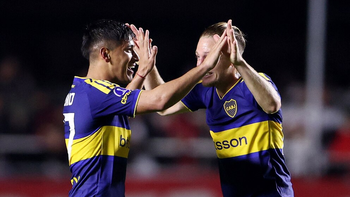 Boca igualó 1-1 ante San Pablo en Brasil y se clasificó a las semifinales
