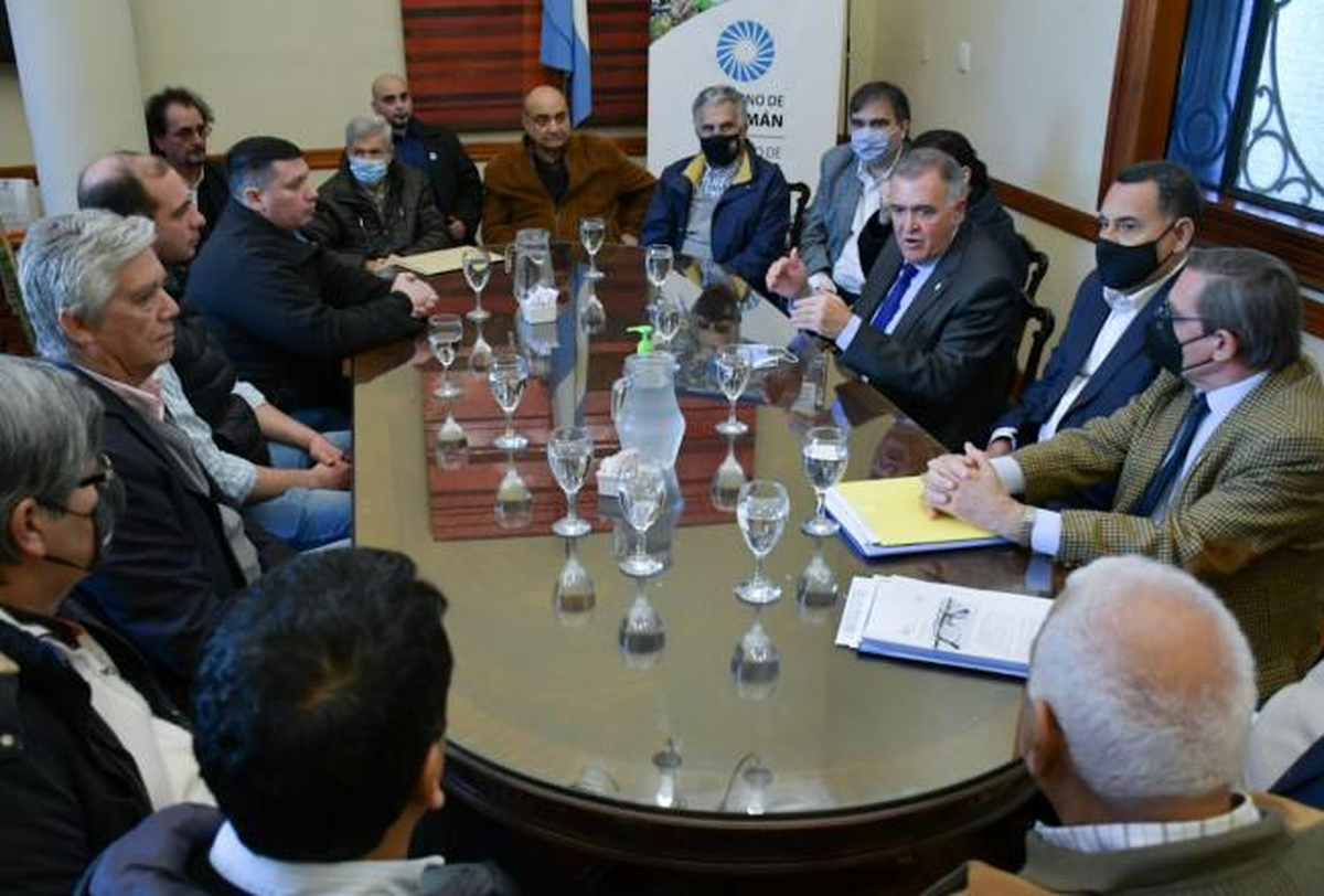 Cañeros se reunieron con el gobernador.