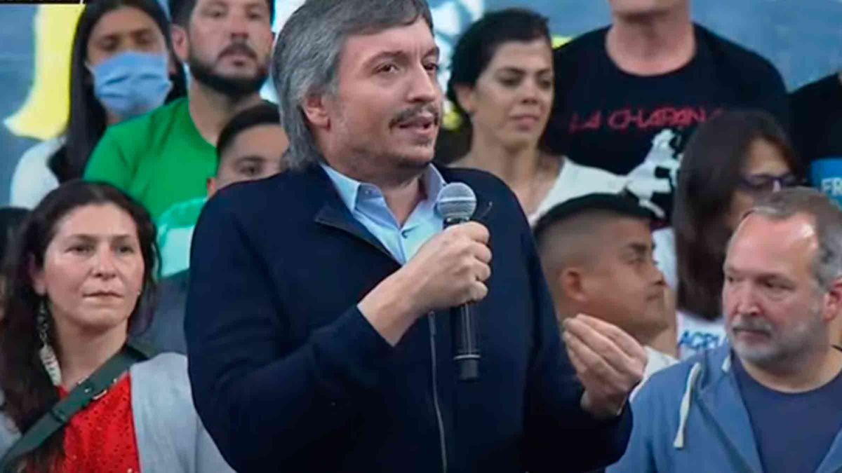 Máximo Kirchner al presidente: Le agradezco en nombre de los trabajadores