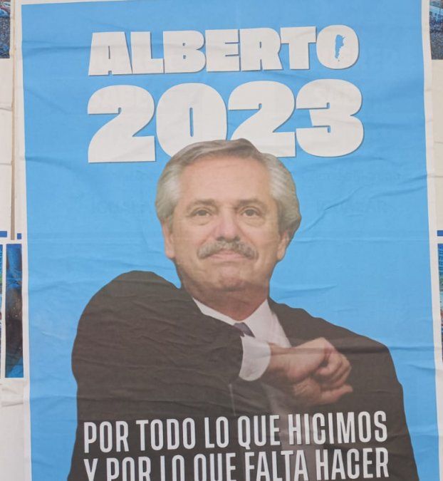 Alberto 2023: los afiches que piden por la reelección