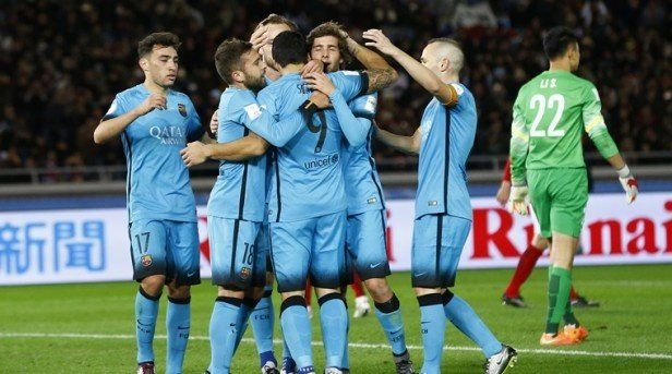 Barcelona finalista del Mundial de Clubes: 3 a 0 al Guangzhou