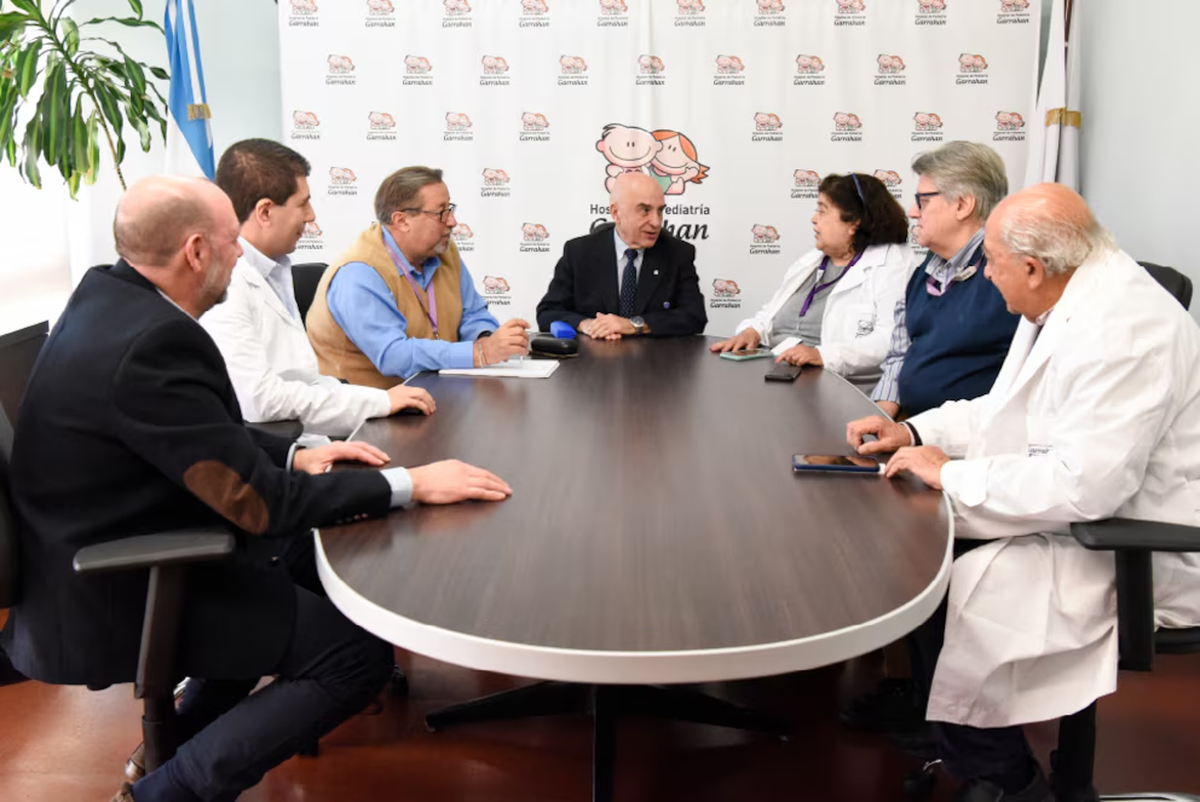 Mariano Pirozzo fue designando como nuevo director médico del Hospital Garrahan. Foto: Infobae