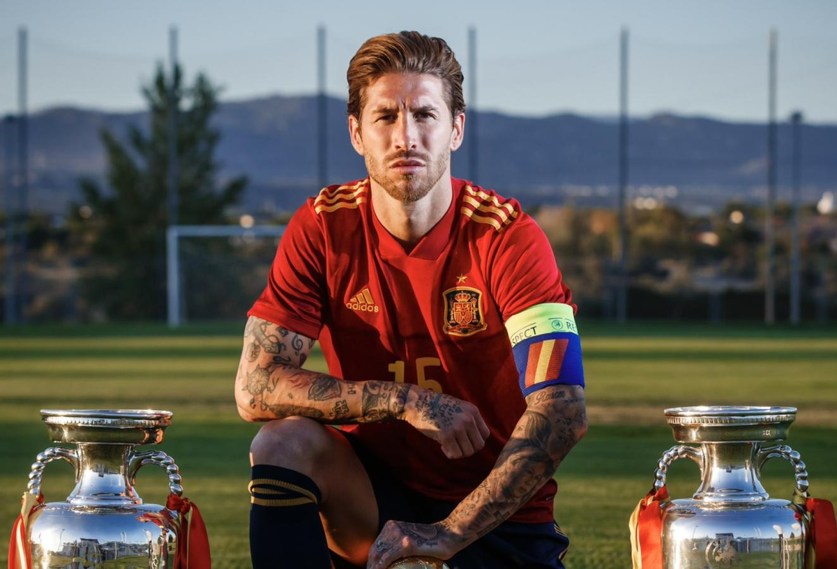 Sergio Ramos se despidió de la Selección de España