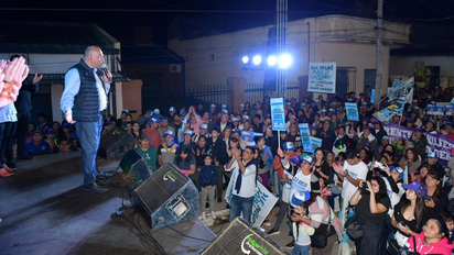 Bella Vista: Manzur acompañó al candidato Alejandro Melo 