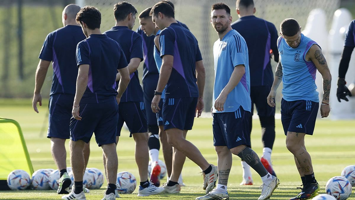 La Selección Argentina vuelve a los entrenamientos